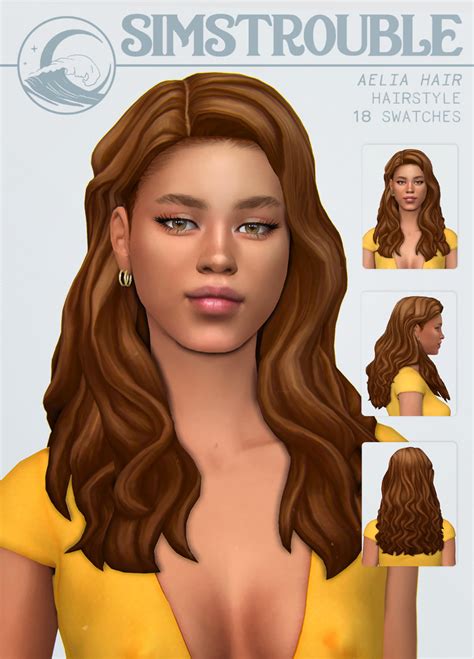 Sims 4 cc maxis match baby hair - arcjes