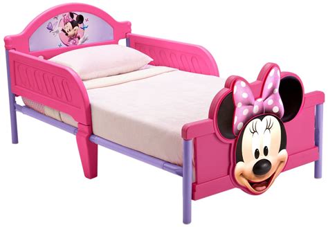 Disney Minnie Mouse 3D Footboard Toddler Bed: Amazon.co.uk: Baby | Toddler bed frame, Toddler ...