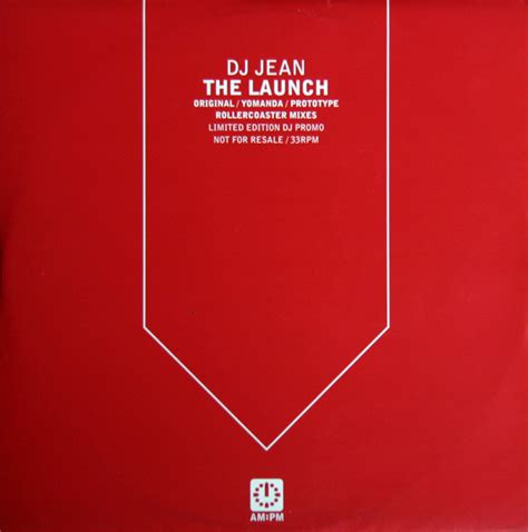 DJ Jean - The Launch (Vinyl, 12", Promo, 33 ⅓ RPM) | Discogs