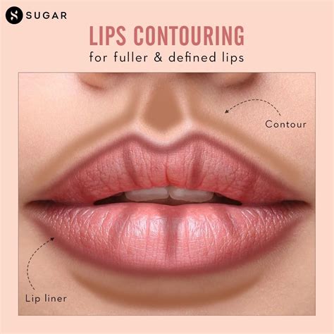 Lips Contouring | Lip contouring, Contour tutorial, Contour makeup tutorial