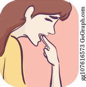 5 Symptoms Force Vomit Illustration Clip Art | Royalty Free - GoGraph