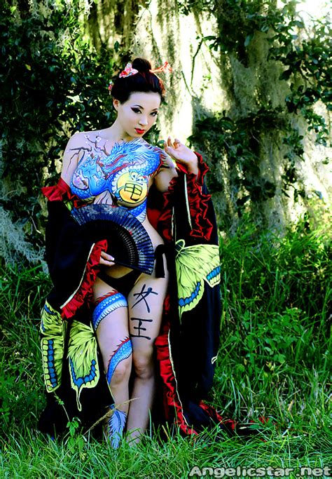 Yakuza bodypaint I by yayacosplay on DeviantArt