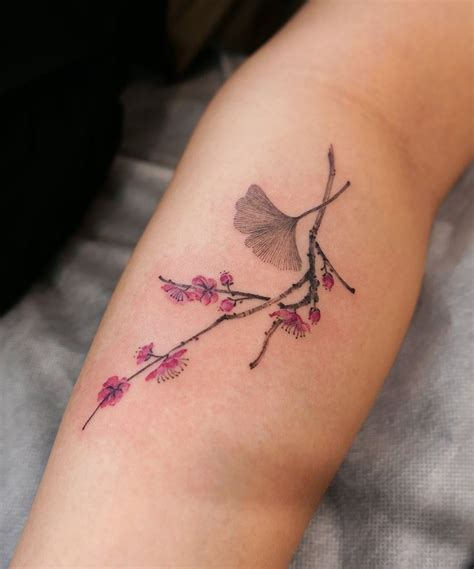 Plum Flower Tattoo