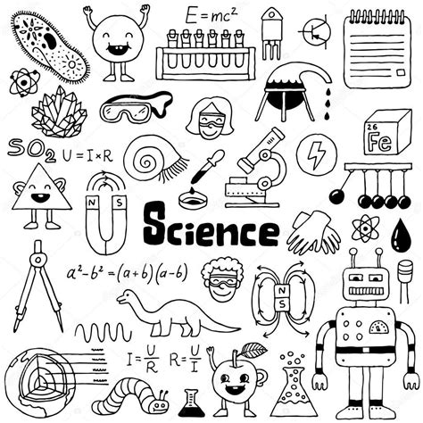 Image result for science doodle | Science drawing, Hand drawn vector illustrations, How to draw ...