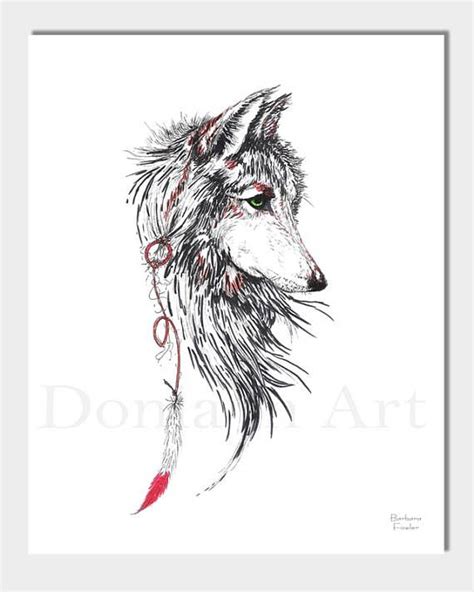 Spirit Wolf Drawing at PaintingValley.com | Explore collection of Spirit Wolf Drawing