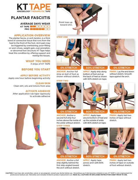 ANKLES/FEET - HOW TO APPLY KT TAPE INSTRUCTION AND VIDEOS - SPORTSMATCH | Plantar fasciitis kt ...