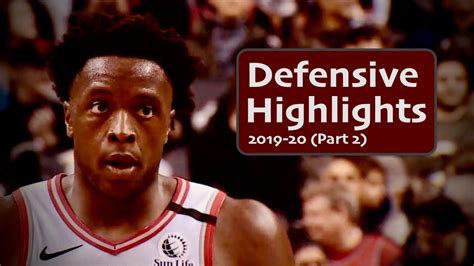 OG Anunoby Defensive Highlights | 2019-20 (Part 2) - YouTube