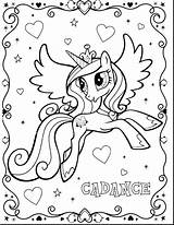 Princess Cadence Coloring Pages At GetColoringscom  Free Printable sketch template