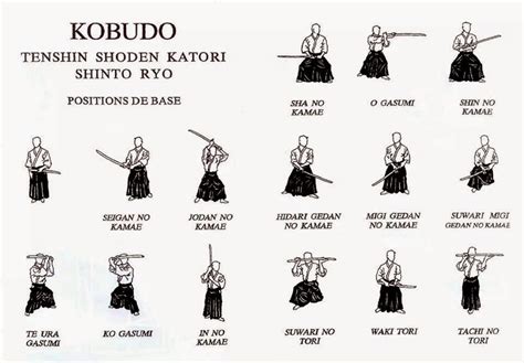 TAIA DOJÔ: Kenjutsu: Kamae (Posturas) do Tenshin Shoden Katori Shinto Ryu