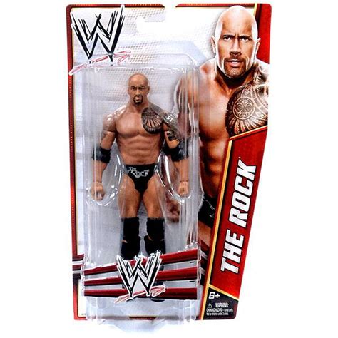 WWE Wrestling Signature Series The Rock Action Figure - Walmart.com - Walmart.com