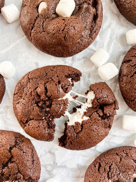 Chocolate Marshmallow Cookies - Caitlin's Table