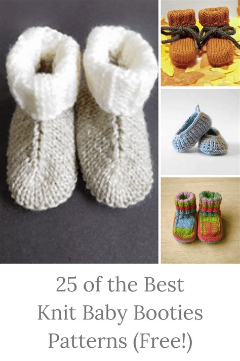 Knit-Baby-Booties-Round-Up-Pin - love. life. yarn.