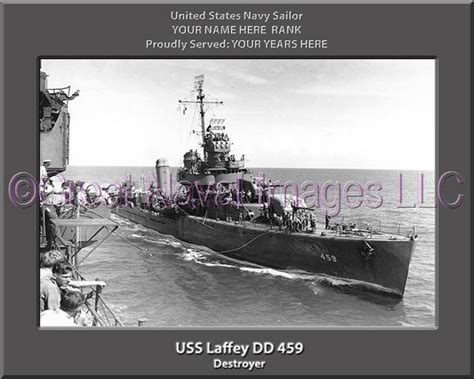 USS Laffey DD 459 : Personalized Ship Photo ⋆ US Navy Veteran Memories