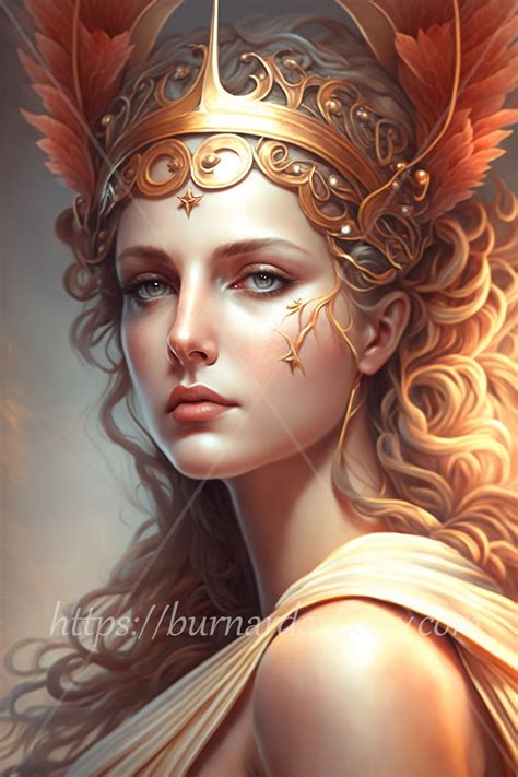 Athena Digital Download Goddess of Wisdom, Warfare, and Handicraft Greek Mythology AI Art Print ...