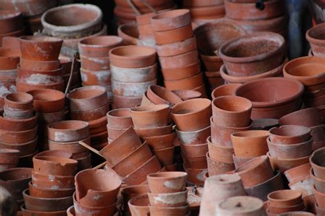 Calke Abbey - plant pots | Tim Hodson | Flickr