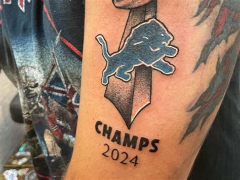 A Dumbass Detroit Lions Fan Has Gotten The First 2024 Super Bowl Champion Tattoo | Barstool Sports