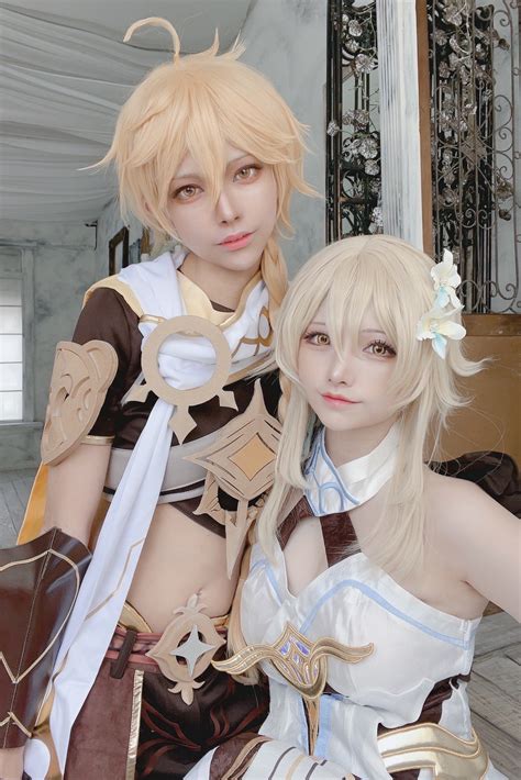 Aether meet Lumine #Cosplay Genshin Impact | HoYoLAB