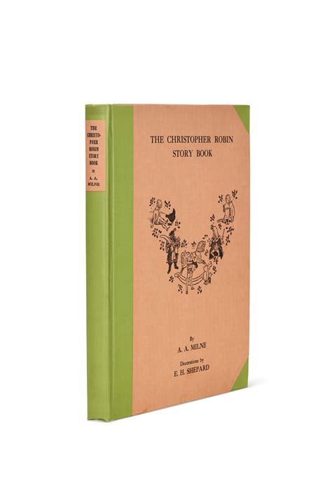 The Christopher Robin Story Book, A.A. Milne, 1929 | Christie’s