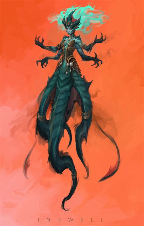 ArtStation - Queen Azshara