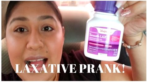 LAXATIVE PRANK ON HUSBAND/VLOG!!!! - YouTube