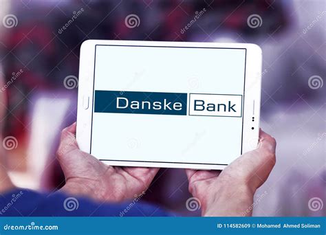 Danske Bank logo editorial stock image. Image of symbol - 114582609