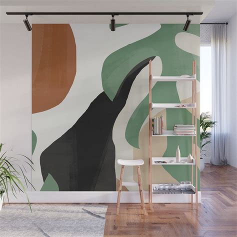 Abstract Art 37 Wall Mural by thindesign | Society6 | Wall murals, Mural, Abstract art