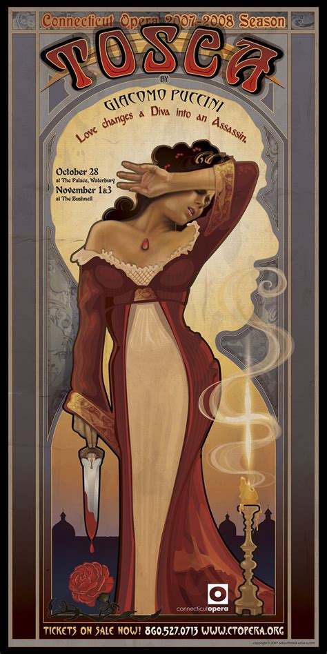 Echo Chernik (Echo-X Studios) illustrated this for the Connecticut Opera. Play Poster, Theatre ...