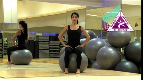 Pilates Basic Ball - Seated Ball Bounce - YouTube