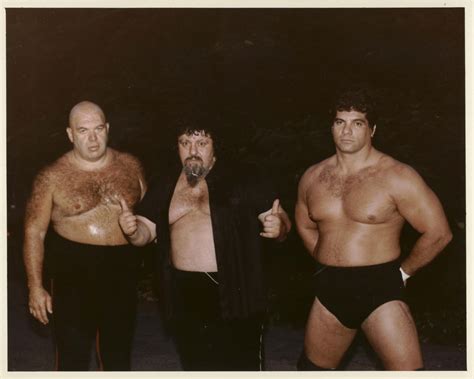 Download George Steele With Other Wrestler Wallpaper | Wallpapers.com