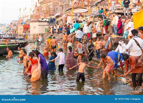 Varanasi, India, 27 Mar 2019 - Showing the Colorful Traditional Clothing and Hindu Religious ...