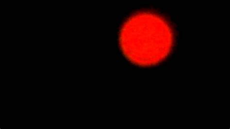 UFO red orb in sky Raleigh NC - YouTube