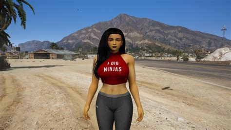 Asian girl (based on Mai Shiranui) [Add-On Ped] - GTA5-Mods.com