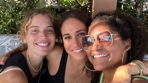 Meghan Markle is all smiles next to her friends in unseen birthday ...