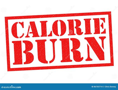 CALORIE BURN stock illustration. Illustration of label - 86703714