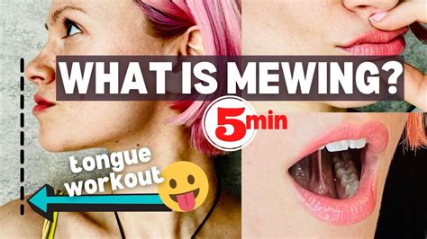 What is Mewing? 5 min Tutorial & Tongue Workout, Exercise Back 1/3 ...