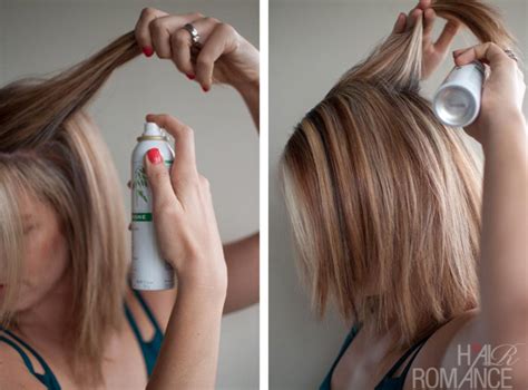 How to use dry shampoo - Hair Romance