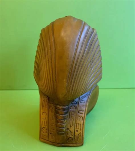 VINTAGE RESIN EGYPTIAN Pharaoh Tutankhamun King Tut Figure 4 1/2 ” Tall ...