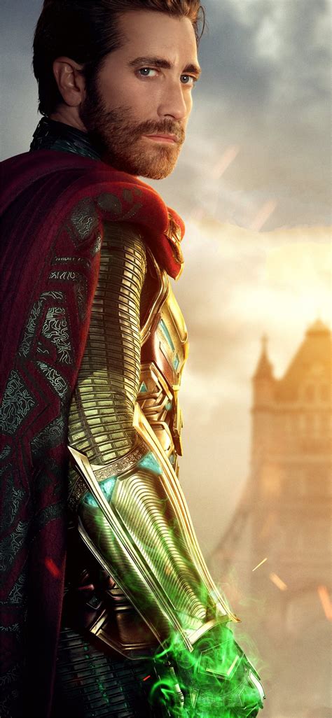 jake gyllenhaal as mysterio in spider man far from... iPhone X Wallpapers Free Download