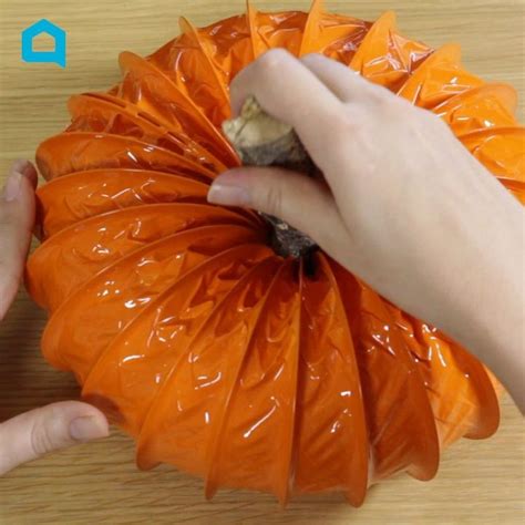 How to Make Stylish Dryer Vent Pumpkins | Hometalk