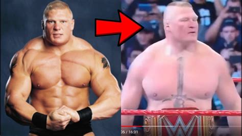 Why has Brock Lesnar been losing all his Muscle? - YouTube