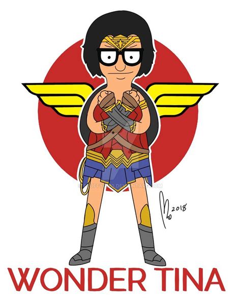 Tina Belcher - Wonder Woman (Fanart) by fluffy0w0 on DeviantArt | Tina belcher, Wonder woman ...