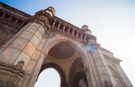 The Legendary Architecture of the Gateway of India in Mumbai. Stock ...