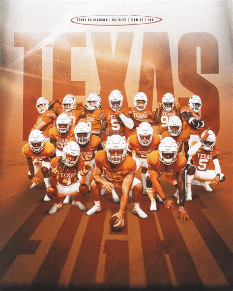 2022 Texas Football social graphics on Behance