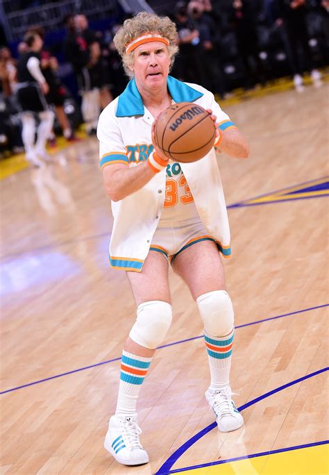 Will Ferrell Crashes Warriors Pregame Warm-Ups in Jackie Moon Costume