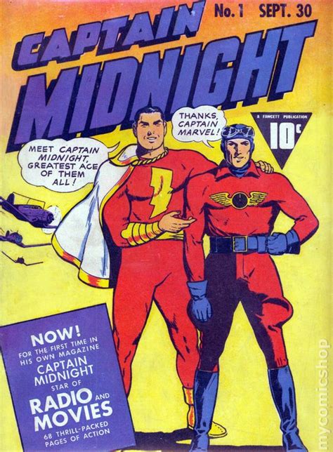 Captain Midnight (1942-1948) comic books