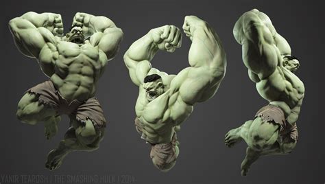 ArtStation - The Smashing HULK, Yanir Tearosh