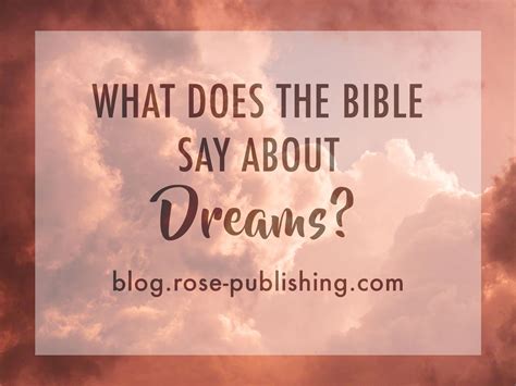 What Does the Bible Say About Dreams? | Rose Publishing Blog