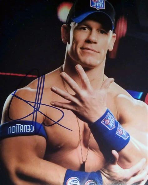 John Cena WWE Autograph Signed Auto Photo Reprint Christmas - Etsy