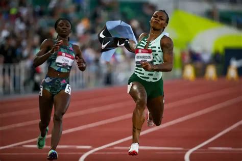 Sha'Carri Richardson, former LSU sprinter, emerges victorious in 100-meter race at USATF Outdoor ...