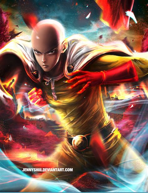 ArtStation - One Punch Man Saitama